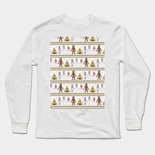 Midsommar Repeat Pattern #2 Long Sleeve T-Shirt